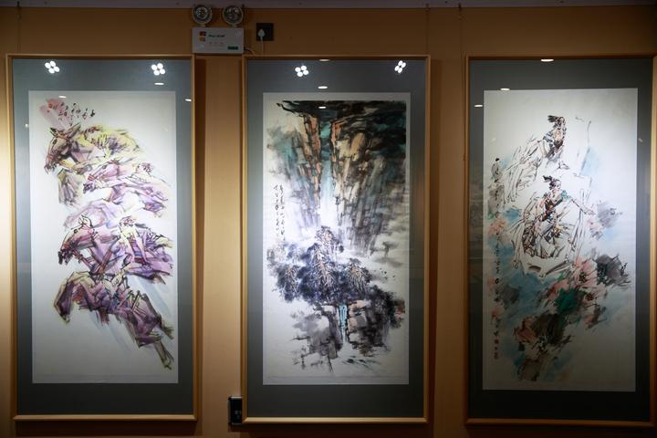 朵云美术馆首展五位知名画家作品新作精彩展示