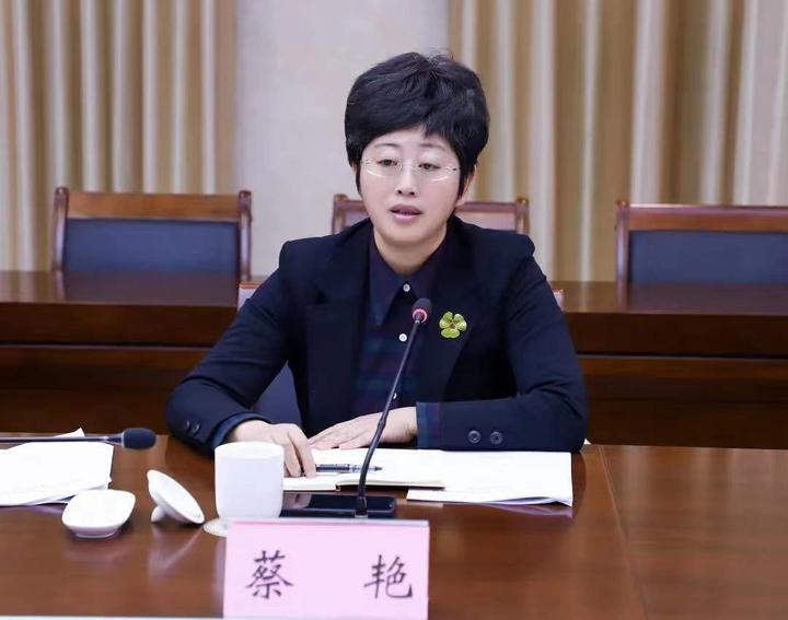 蔡艳努力为争创社会主义现代化先行省作出婺城新贡献