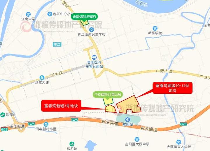 杭州富春湾新城挂牌未来社区地块 精装限价18800元/㎡