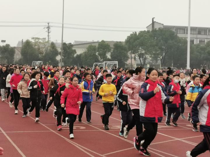 上虞 我运动 我健康 我快乐 | 滨江小学举行冬季长跑启动仪式
