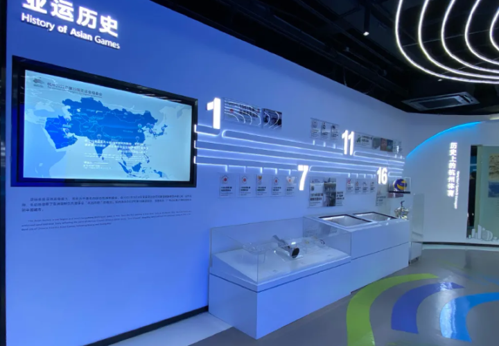 杭州亚运会智能展示中心正式开放今起可团队预约