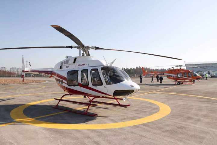 亚洲最大公务直升机场鉴湖直升机场今日首飞