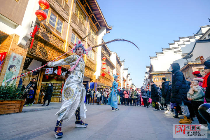 长兴国潮街艺迎新年