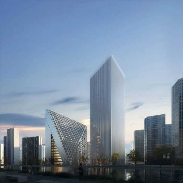 余杭这座新地标预计2022年启用 未来新湖中心位于杭州未来科技城cbd