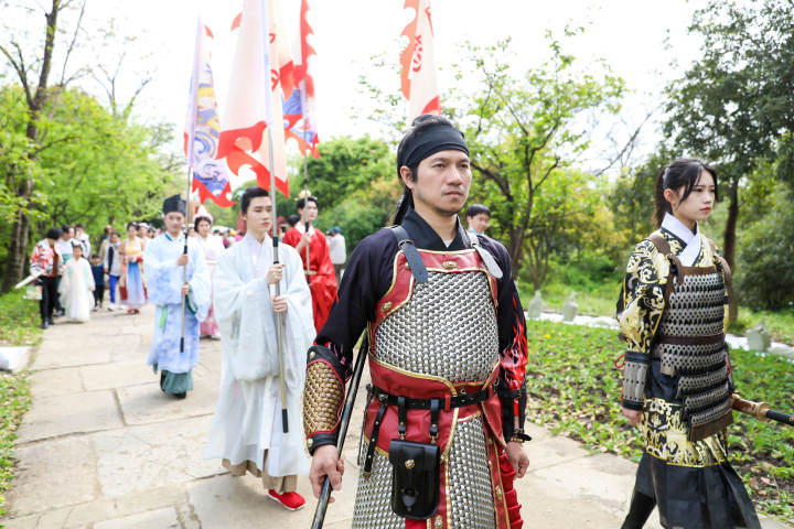 2021杭州西溪花朝节开幕