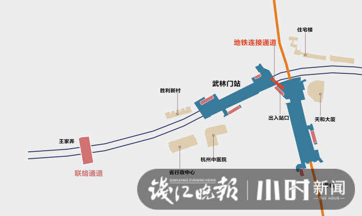 杭州地铁3号线洞通在即武林门站还要增加3个出入口