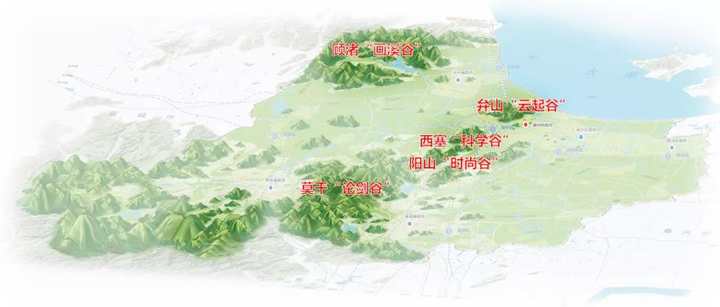 西塞山科学谷被看做"五谷"龙头工程.