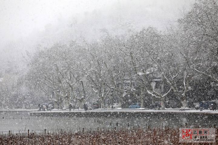 杭州突降大雪西湖美轮美奂