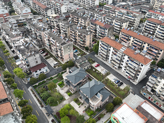 南浔区菱湖镇老旧小区改造改出居民幸福感