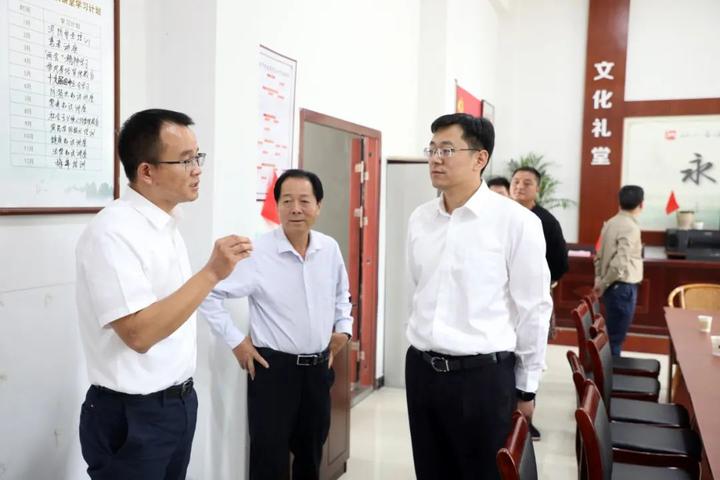 王斌达赴官路镇广度乡督查村级组织换届工作