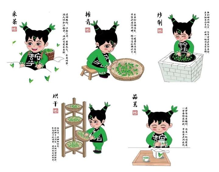 周末 您好 | 福娃安安设计团队:打造一个安吉专属卡通