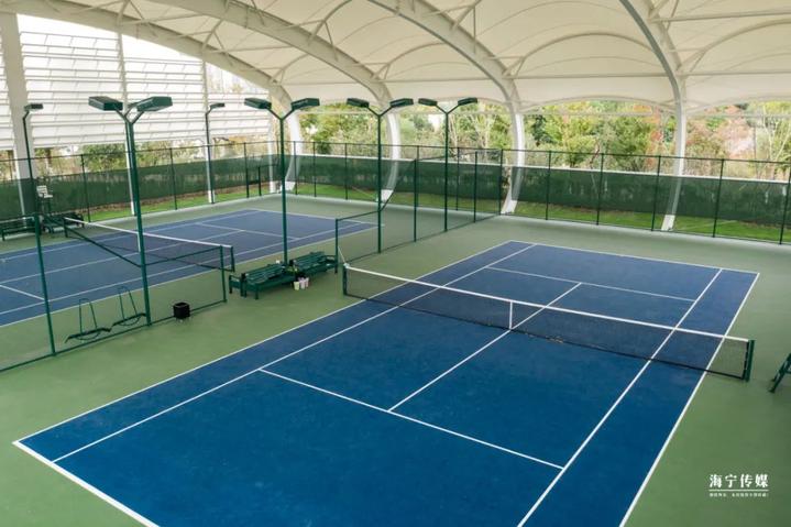 洋气!鹃湖网球场开放,澳网标准,收费吗?