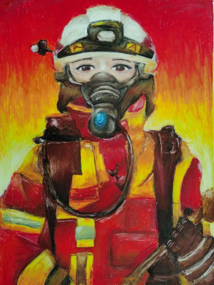 台州市青少年儿童消防绘画大赛小学组获奖作品展示