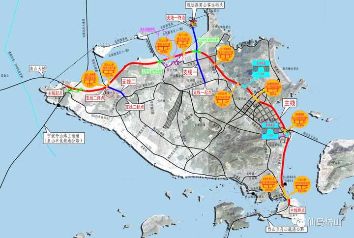 构建岱山陆路交通网络是岱山县第一条国道526国道岱山段将"连岛梦"照