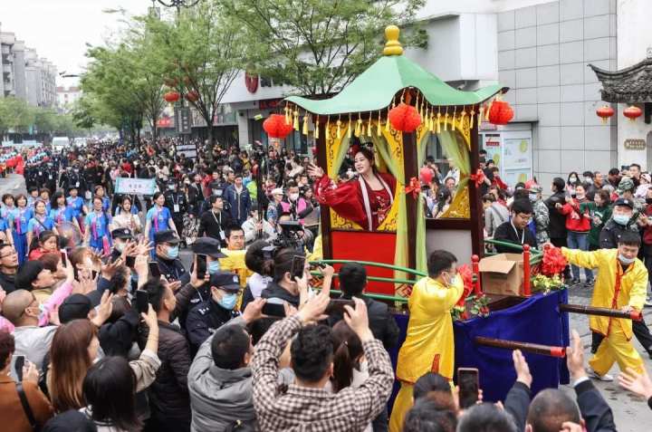 清明将至,蚕花闹!2021年中国德清·新市蚕花庙会圆满