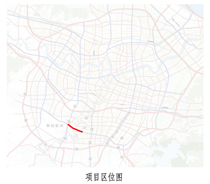 鄞州大道(机场路-鄞横线)工程(海曙段)规划方案公示