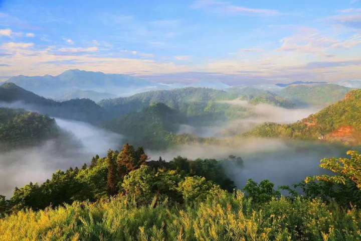 老家磐安宜居宜游美丽乡村入画来