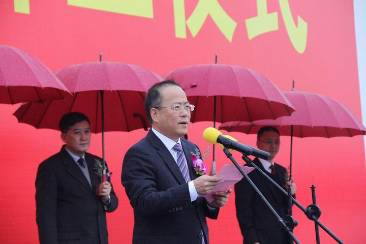 08 台州市社发集团董事长,总经理林波发言.
