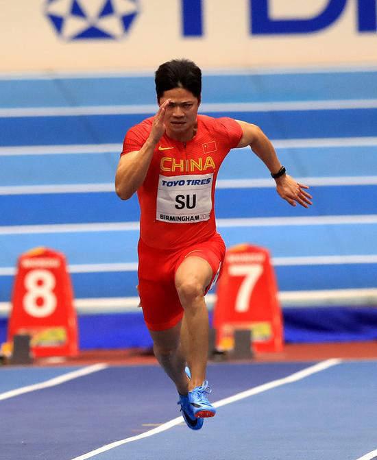 苏炳添室内世锦赛60米夺银 再破亚洲纪录