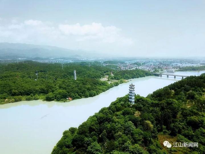 江山地标图鉴:守望的双塔,等你来阅