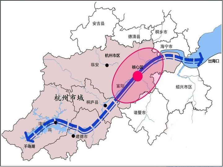 奧體湘湖組團出道蕭山被納入省級產業帶核心區