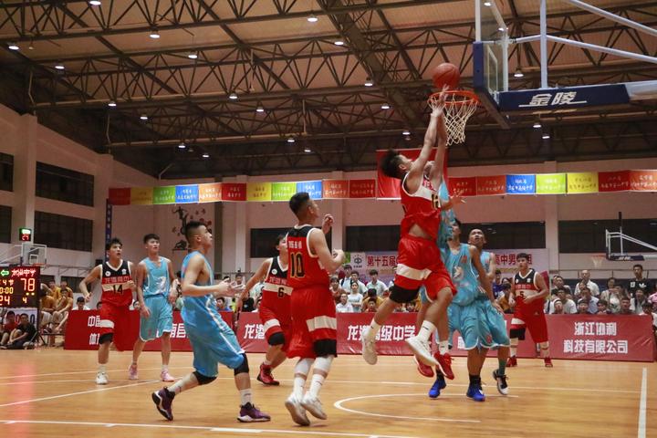 csba全国高中男篮锦标赛在苍南揭幕 龙港高级中学首战告捷