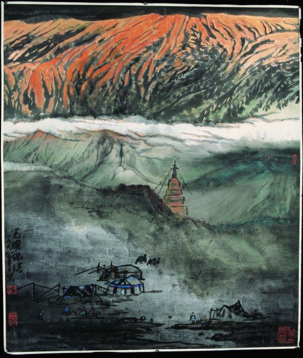 山水百舸争流笔墨千岩竞秀 陆秀竞中国画作品展