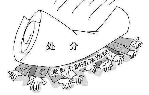 视情节分别给予了党内警告、党内严重警告、留党察看或开除党籍的处分。