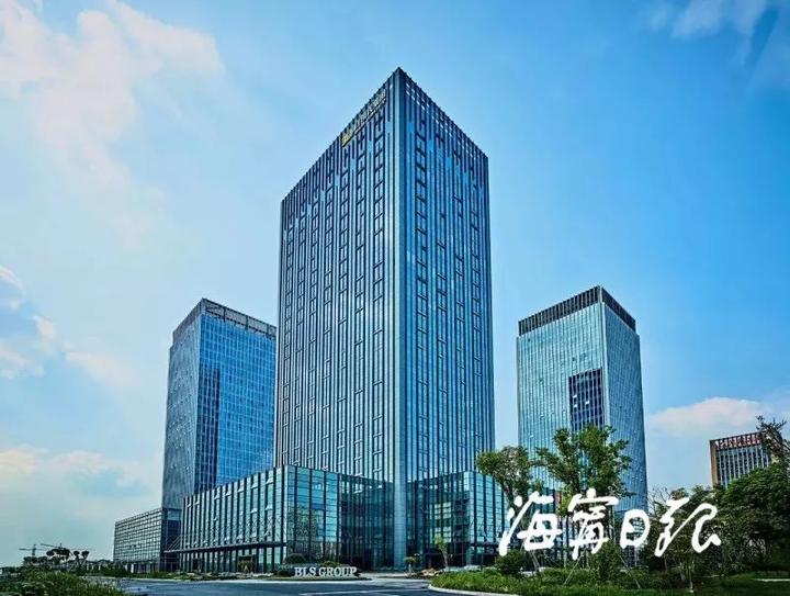 楼宇(白领氏大厦,合力大厦)海宁经编产业生产性服务业集聚区内规上