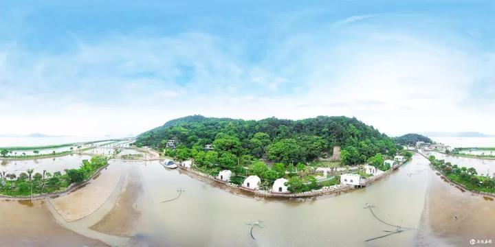 玉环江岩岛风景图片