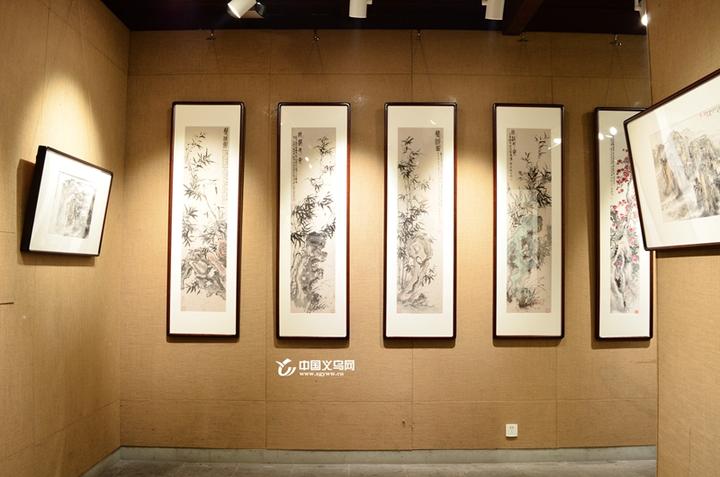 自然为师山川传神金云虎中国画作品展在义乌开幕