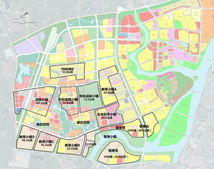 衢州高铁小镇规划图图片