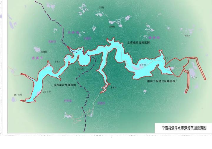 镜岭水库规划图图片