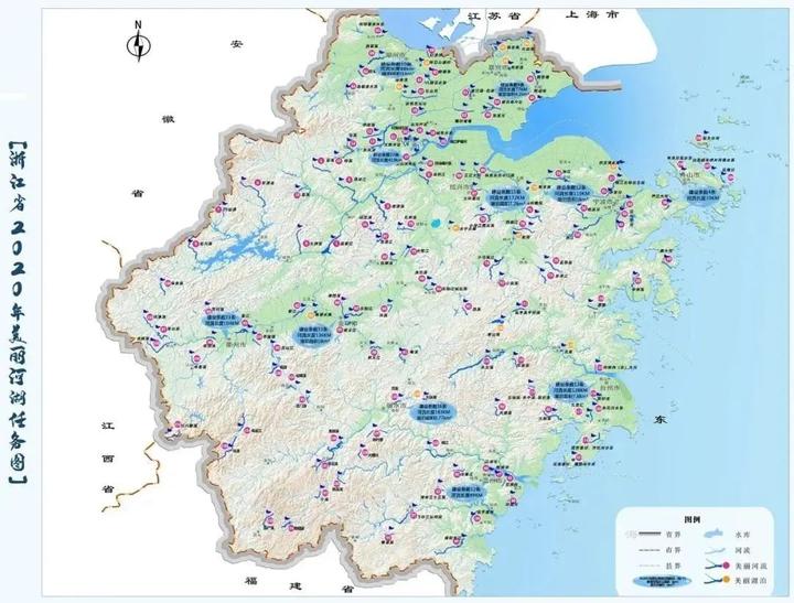 杭州河流分布图图片