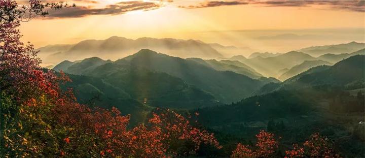 磐安大盘山风景区图片