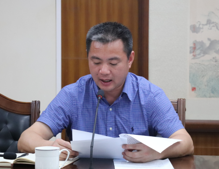 临海市水利局传达学习台州市,临海市"两会"精神