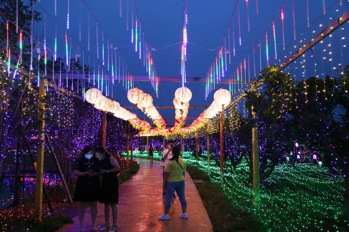 光影樂園點亮鄉村仲夏夜