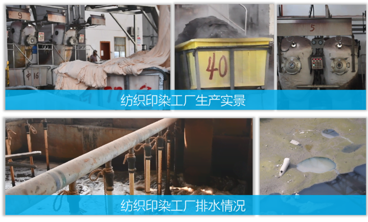 考察印染厂废水排放现状.png