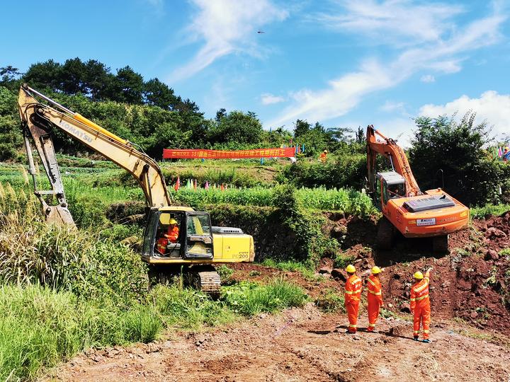 351國道蘭溪改建段今天破土動工