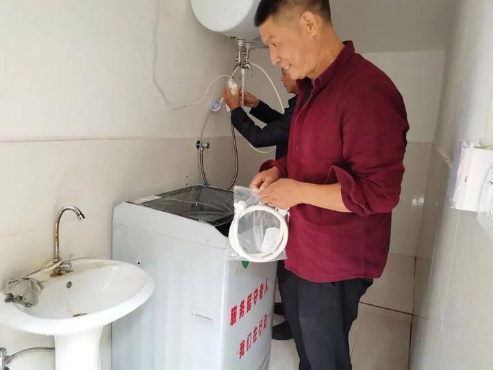 龙泉11个村的爱心洗衣机来了惠及1700名老人