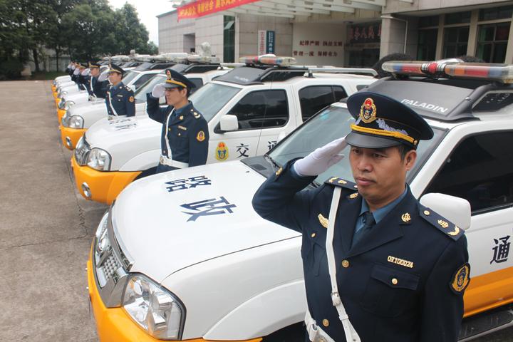 金華市交通運輸綜合行政執法隊為地方交通大建設大發展保駕護航