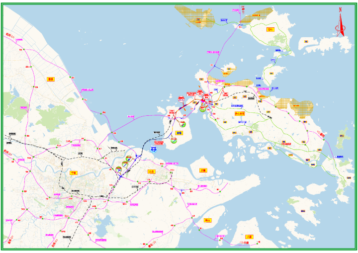 新進展甬舟高速公路複線金塘至大沙段工程工可獲批