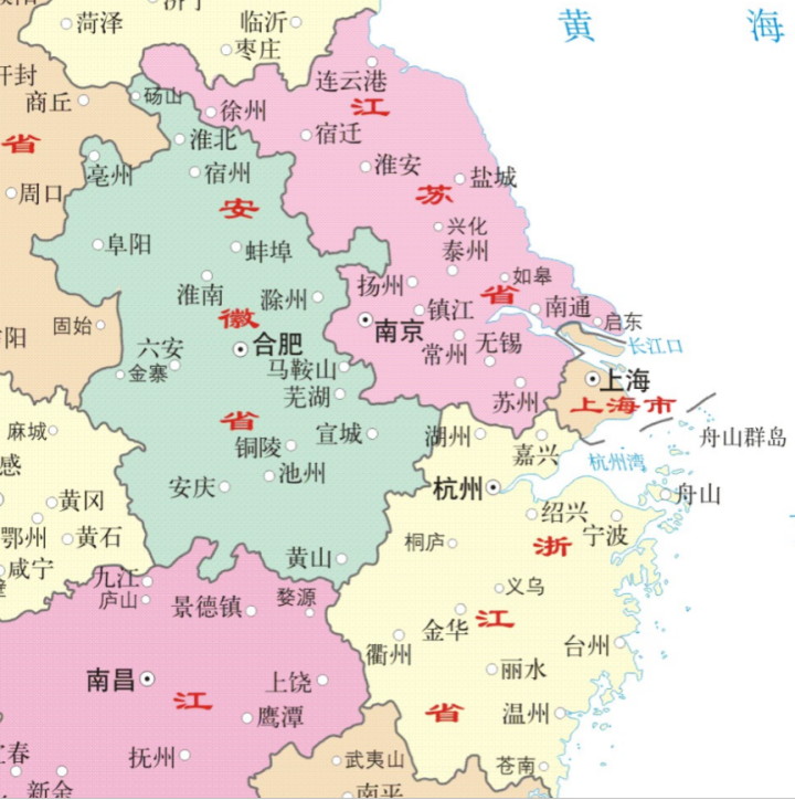 打開江蘇省地圖,就能看出點名堂:這個省會不僅躲在西南一角,還