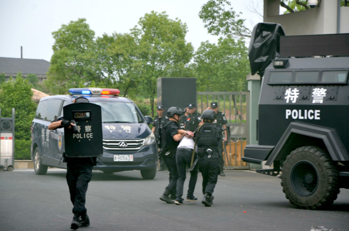 衢州特警帶你第一視角體驗反恐演練