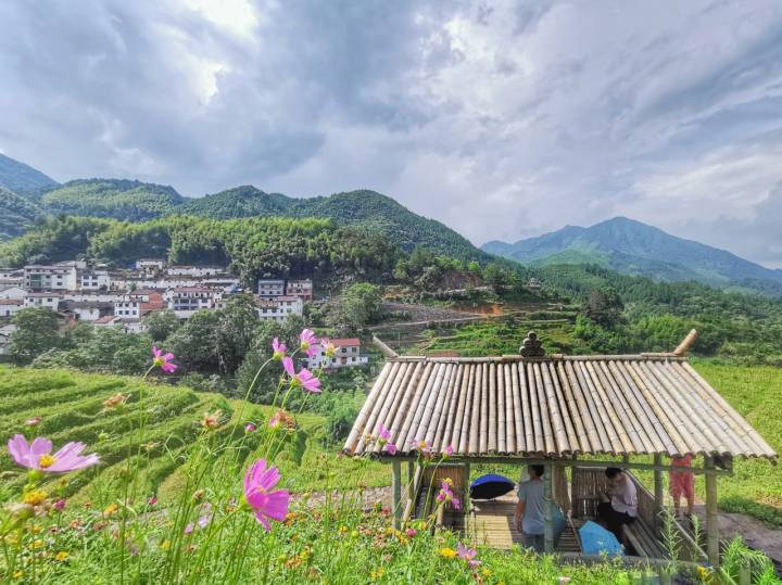 《花满山村》邱兆林摄于塔石乡文岩村《花满山村》邱兆林摄于塔石乡文