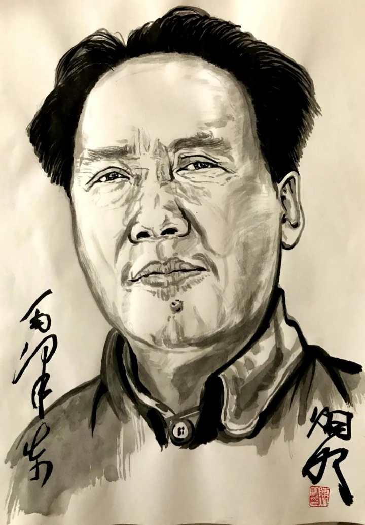 创作了为民族独立与解放立下不朽功勋的老一辈革命家,共和国将帅和