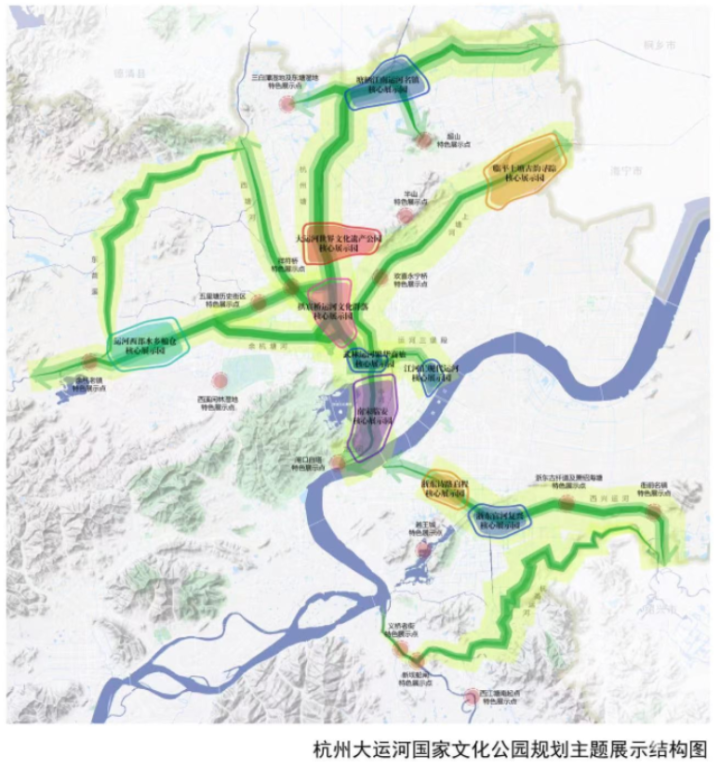 杭州大运河国家文化公园示范段落将于2023年底将亮相图