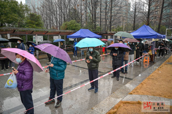 杭州滨江区开展全区域核酸检测