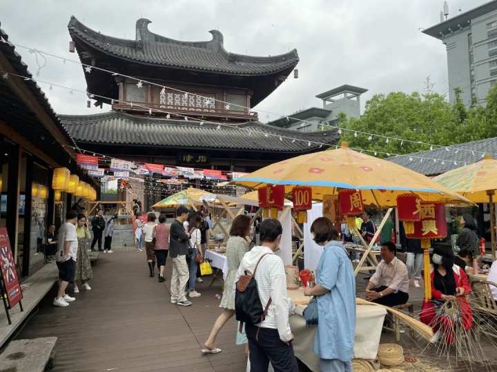 运河文化花伞非遗市集,各种奇妙的"非遗技艺,趣味品茶,巧手趣艺,奇趣