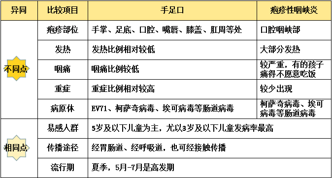 手足口病疱疹